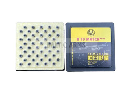 RWS  R10 Match Plus 8.2 gr 4.5mm  (100 vnt.)